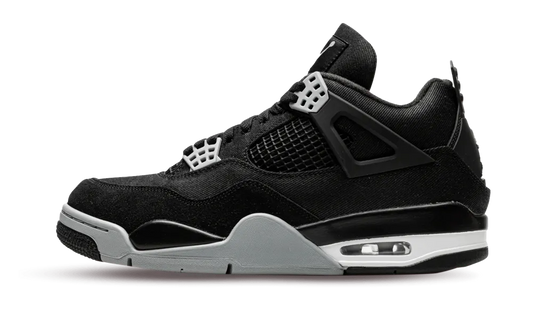 Air Jordan 4 Retro se black canvas