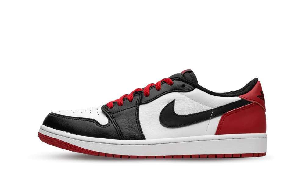 Air Jordan 1 Retro low og black toe