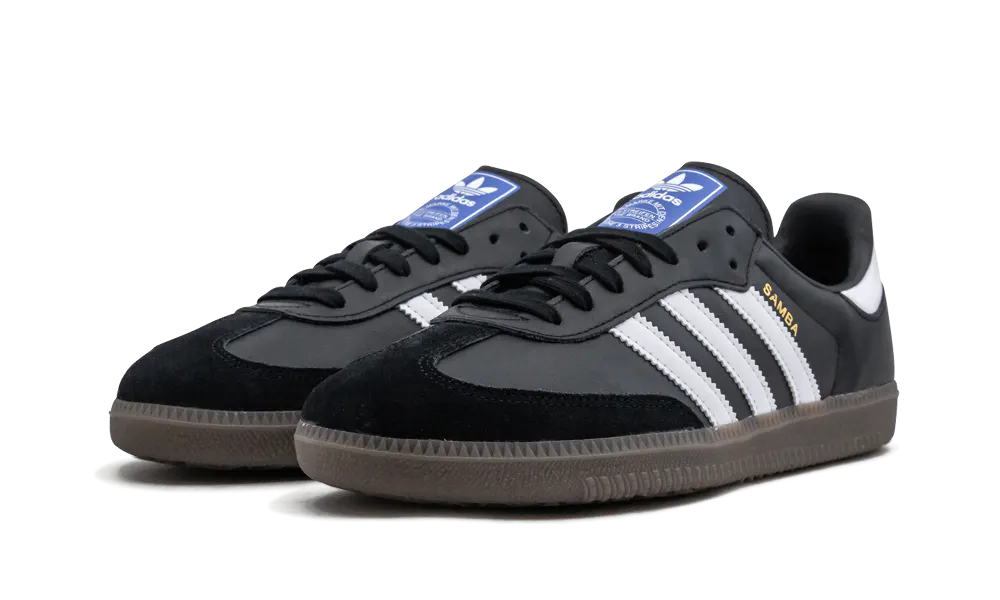 Adidas Samba black white gum