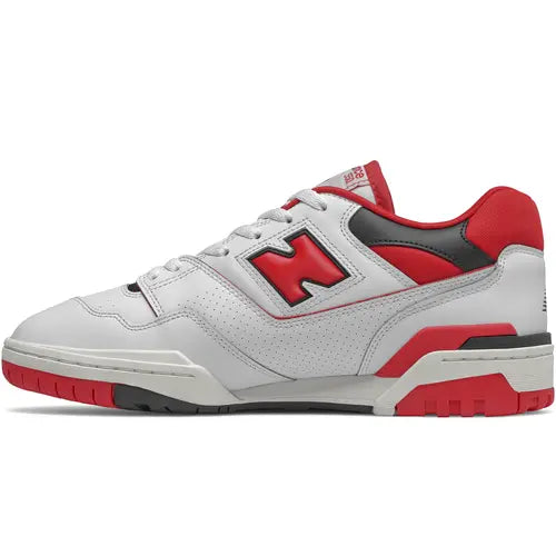 new balance 550 white red