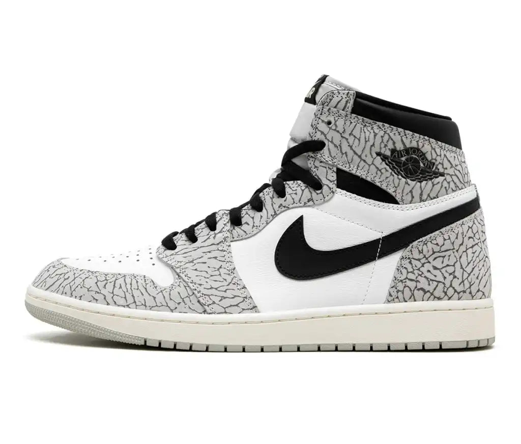 Air Jordan 1 Retro high og white cement