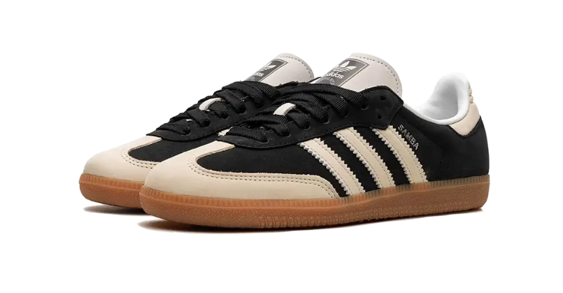 Adidas Samba OG black wonder white womens