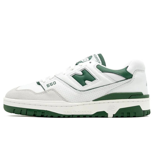 new balance 550 white green