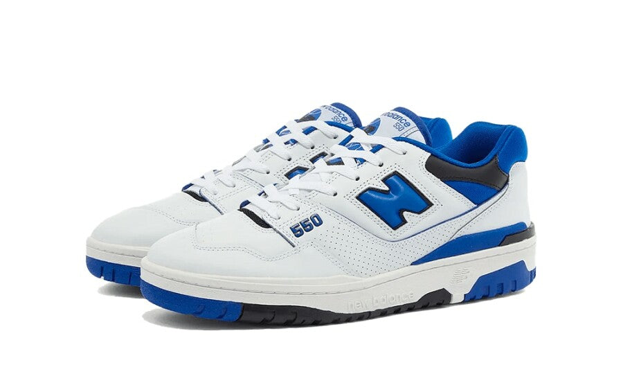 new balance 550 white blue