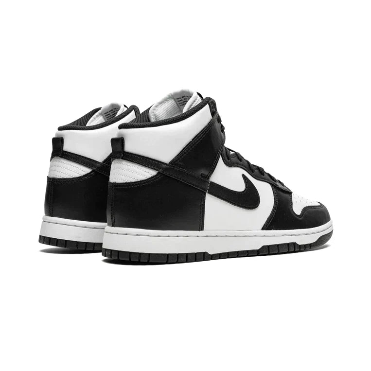 Nike Dunk high black white total orange 2021